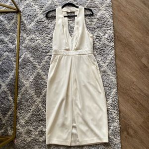 White Midi White dress